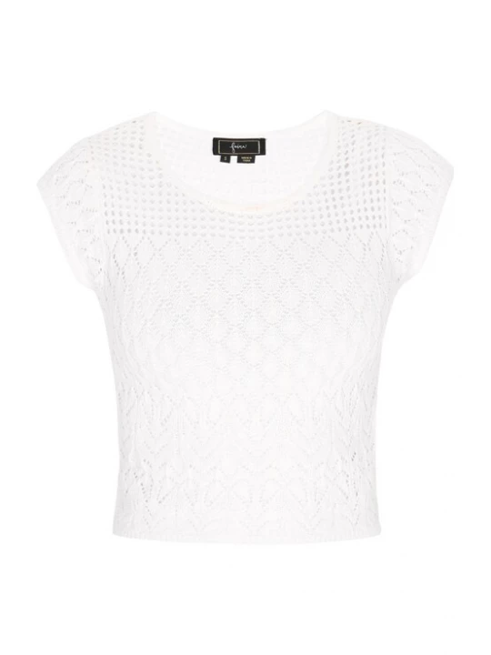 Foto van product faina Gebreide top offwhite