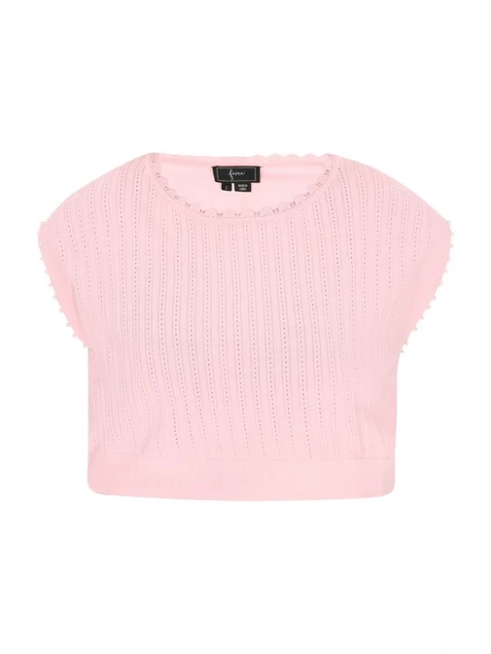 Foto van product faina Gebreide top rosa