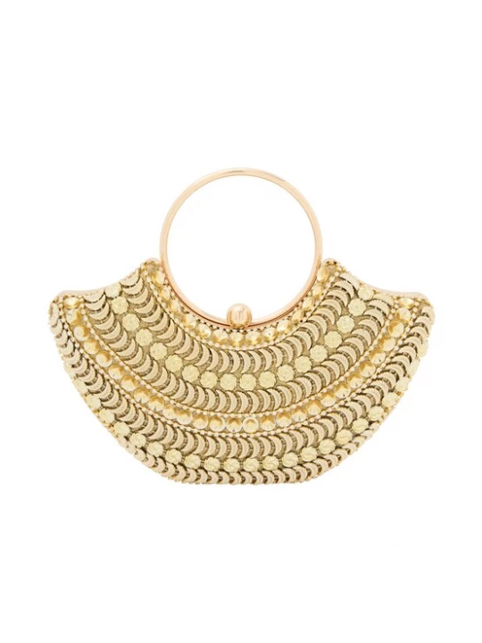 Foto van product faina Handtas beige / goud