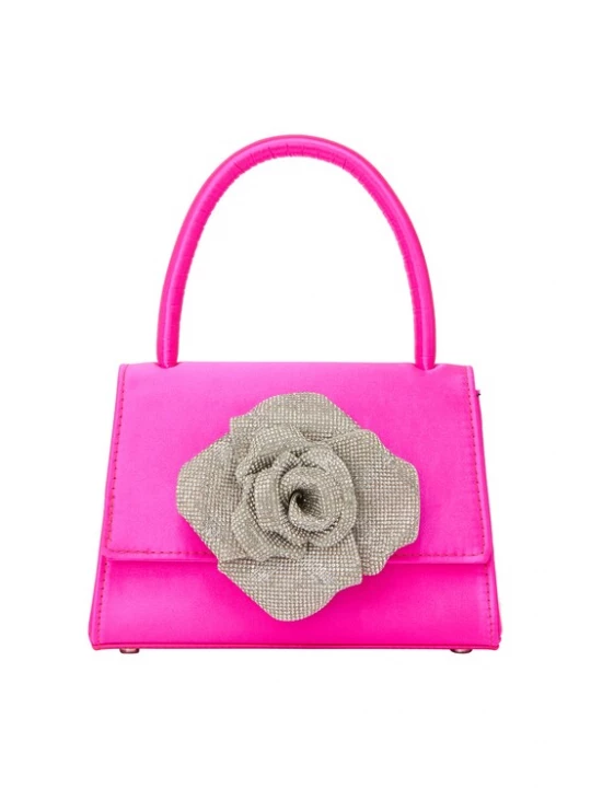 Foto van product NAEMI Handtas grijs / fuchsia