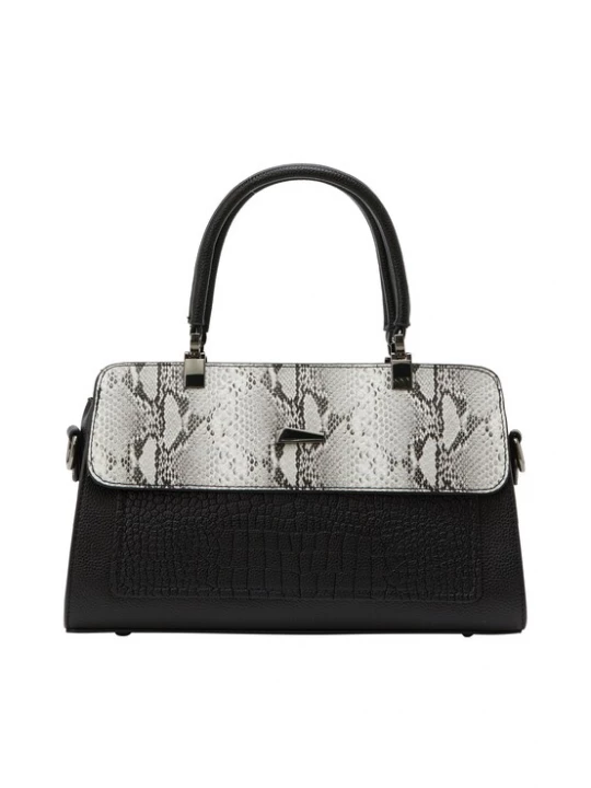 Foto van product faina Handtas grijs / zwart / offwhite