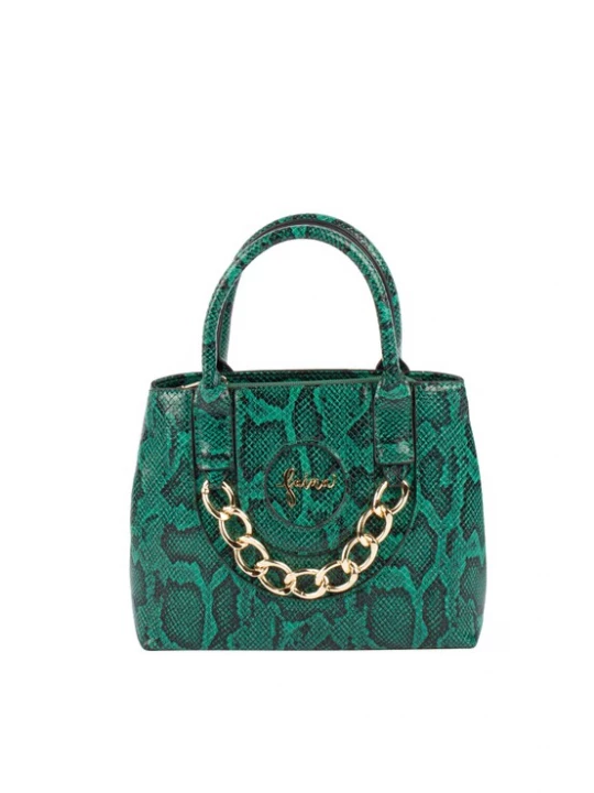 Foto van product faina Handtas groen / zwart