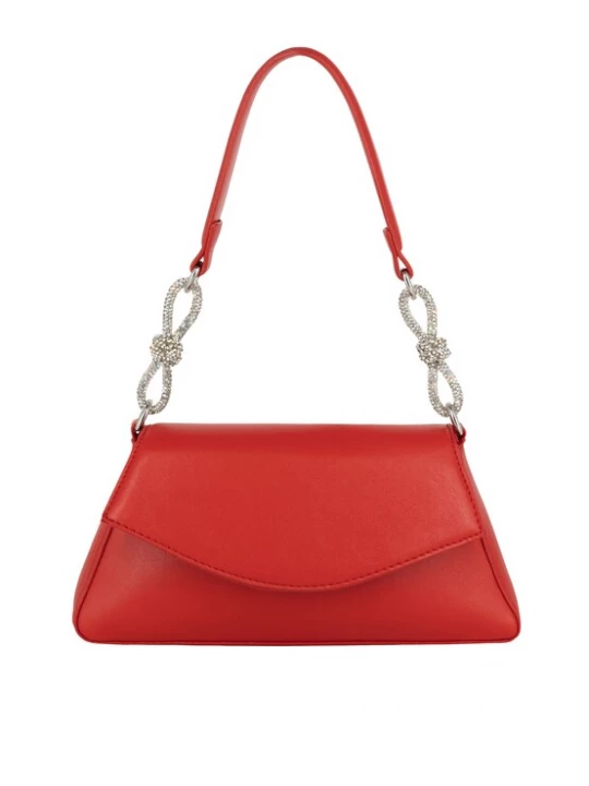 Foto van product faina Handtas rood / transparant