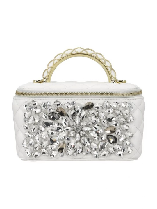 Foto van product faina Handtas zilver / wit