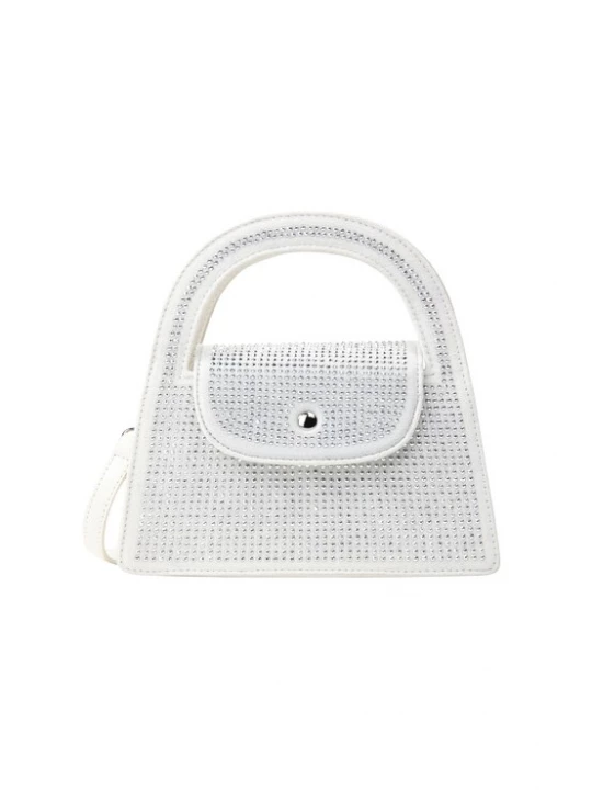 Foto van product faina Handtas zilver / wit