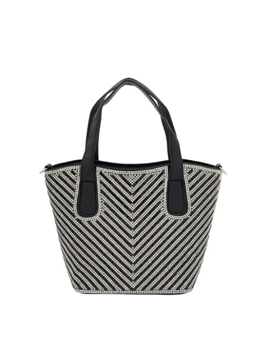 Foto van product NAEMI Handtas zwart / wit