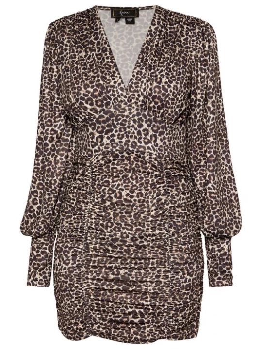 Foto van product faina Jurk beige / bruin / kastanjebruin
