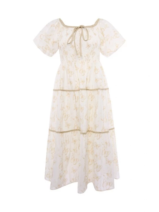 Foto van product faina Jurk beige / offwhite