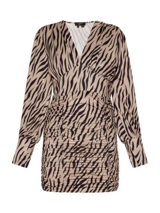 Foto van product faina Jurk beige / zwart