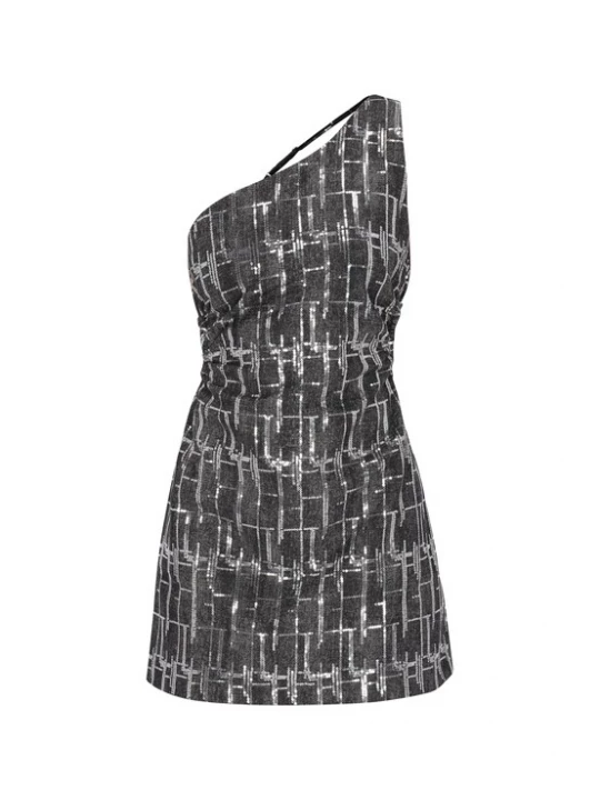 Foto van product faina Jurk black denim