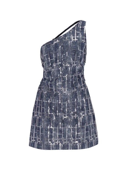 Foto van product faina Jurk blauw denim
