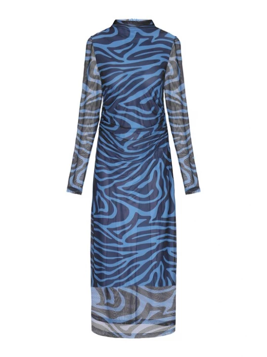 Foto van product faina Jurk blauw / zwart