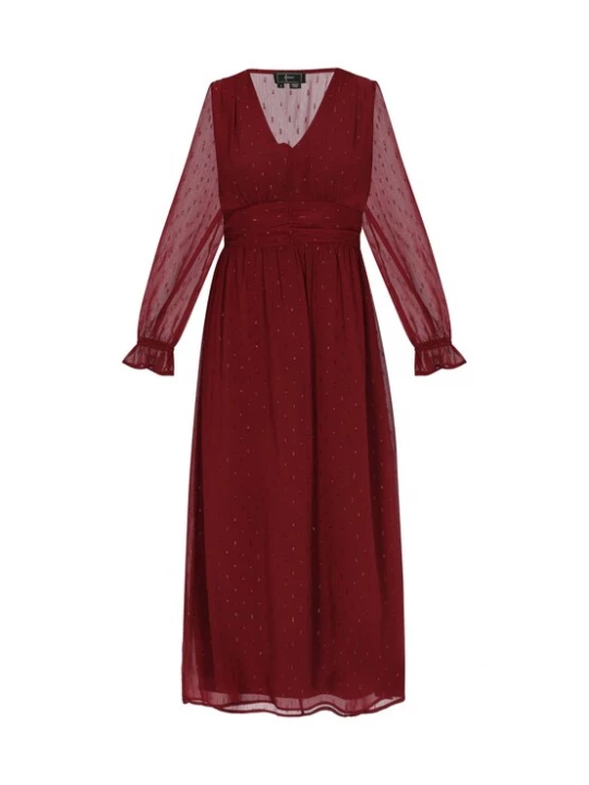 Foto van product faina Jurk bourgogne