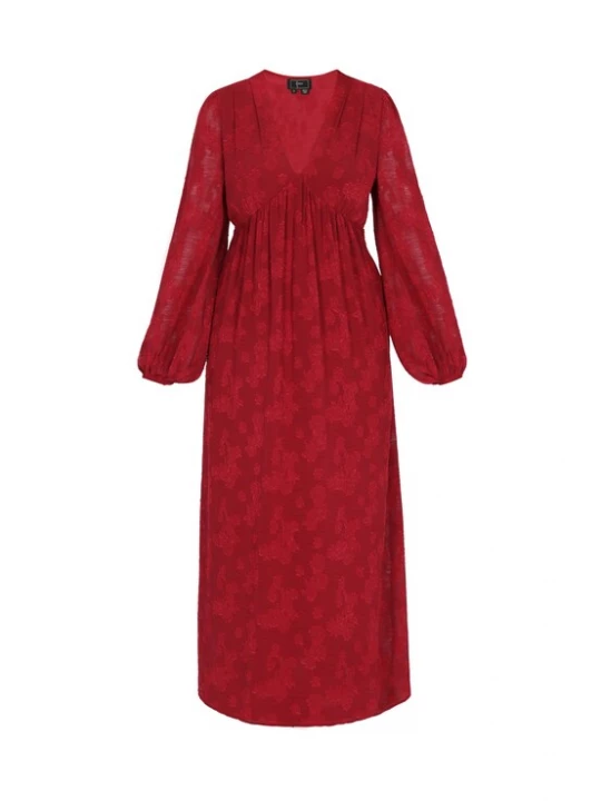 Foto van product faina Jurk bourgogne