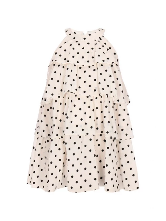 Foto van product faina Jurk 'Fashion Look' crème / zwart