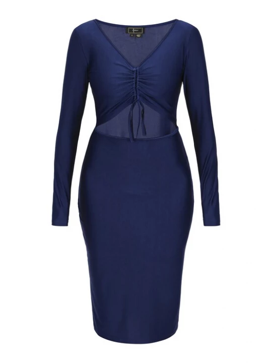 Foto van product faina Jurk 'Festival' ultramarine blauw