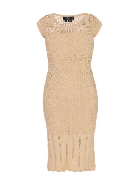 Foto van product faina Jurk 'Festive' beige