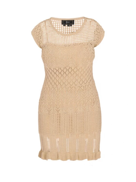 Foto van product faina Jurk 'Festive' beige