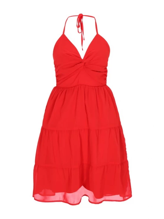 Foto van product faina Jurk 'Festive' rood