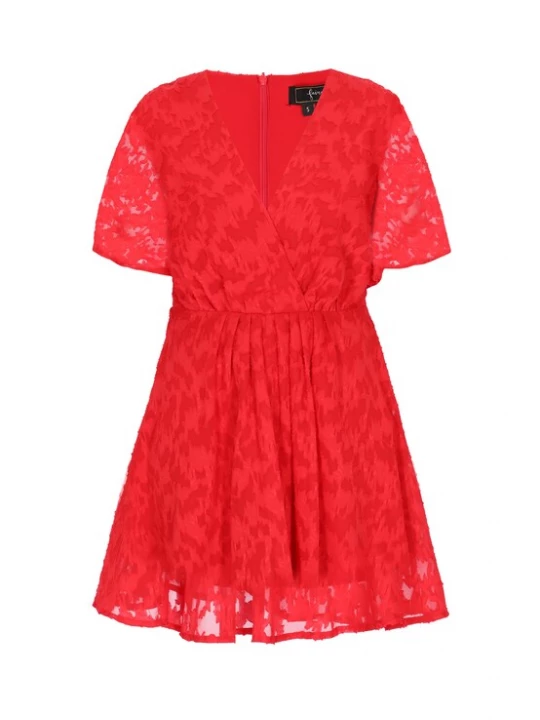 Foto van product faina Jurk 'Festive' rood