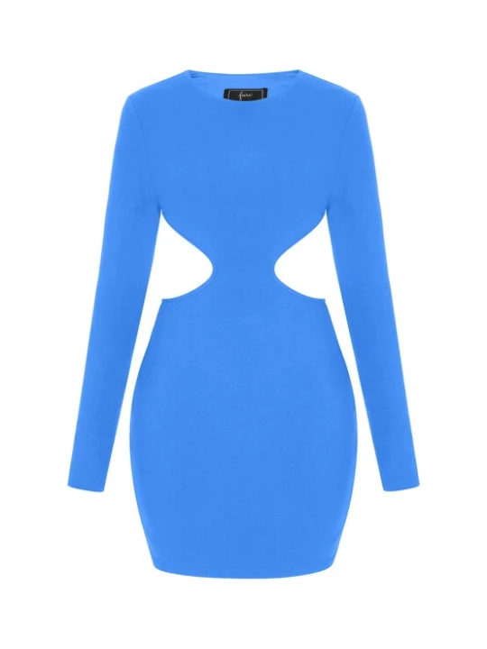 Foto van product faina Jurk 'Festive' royal blue / koningsblauw