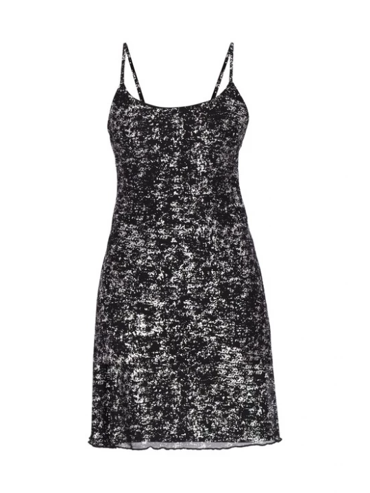 Foto van product faina Jurk 'Festive' zwart / wit