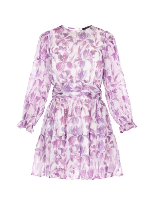 Foto van product faina Jurk lila / oudroze / wit