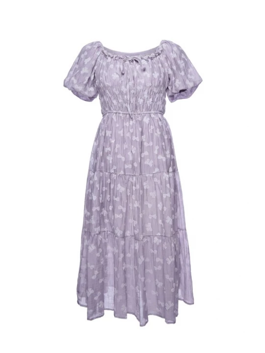 Foto van product faina Jurk lila / wit