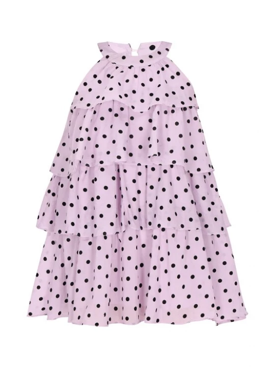 Foto van product faina Jurk lila / zwart
