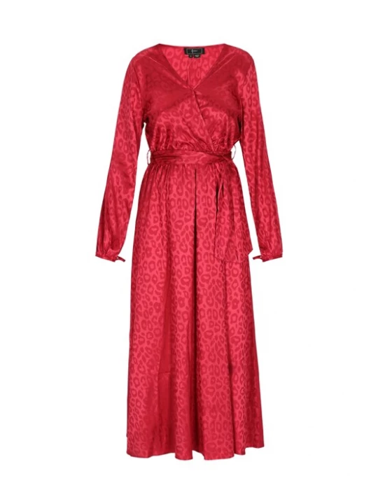 Foto van product faina Jurk rood / karmijnrood