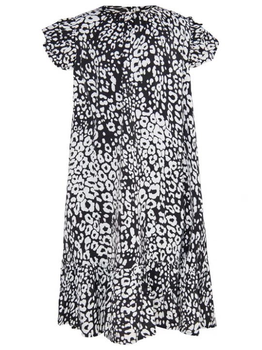 Foto van product faina Jurk zwart / wit