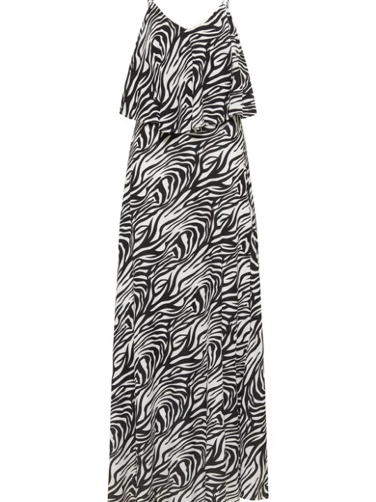 Foto van product faina Jurk zwart / wit