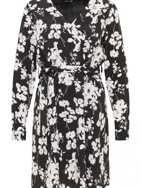 Foto van product faina Jurk zwart / wit