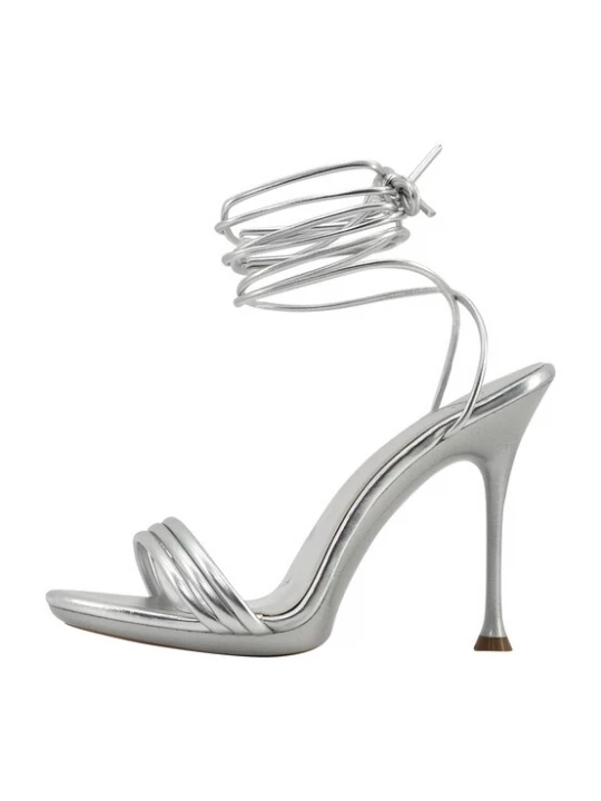 Foto van product faina Sandalen met riem 'Colina' zilver