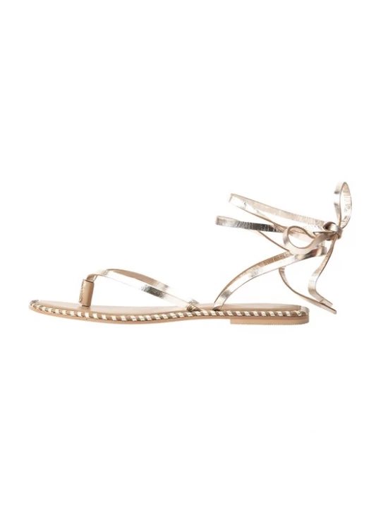 Foto van product faina Sandalen met riem goud