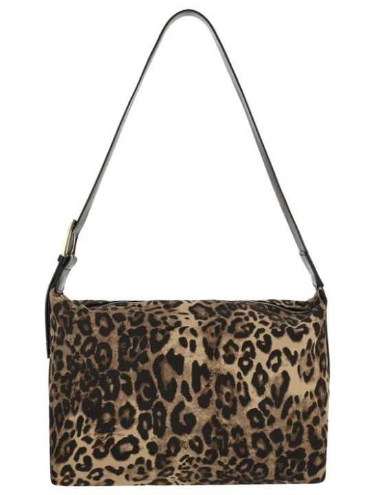 Foto van product faina Schoudertas beige / bruin / zwart