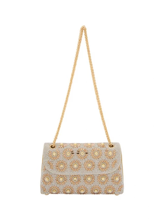 Foto van product faina Schoudertas beige / transparant