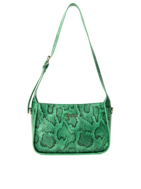Foto van product faina Schoudertas groen / zwart