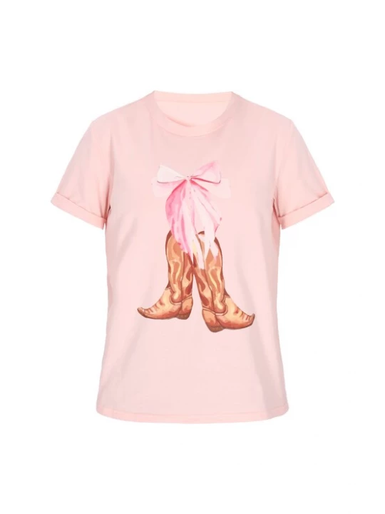 Foto van product NALLY Shirt 'Fashion Look' beige / bruin / pink / rosa