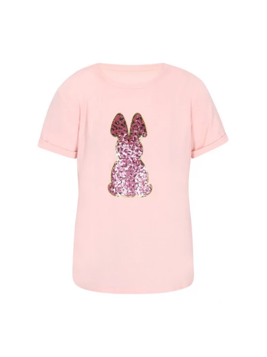 Foto van product faina Shirt 'Fashion Look' goud / pink / rosa / zwart