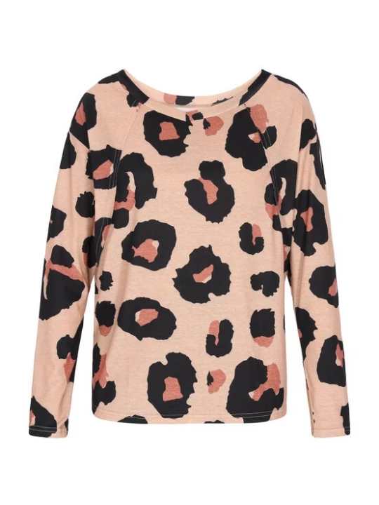 Foto van product faina Shirt 'Fashion Look' nude / pitaja roze / zwart