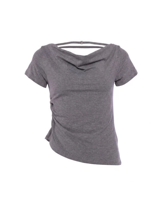 Foto van product faina Shirt grijs gemêleerd