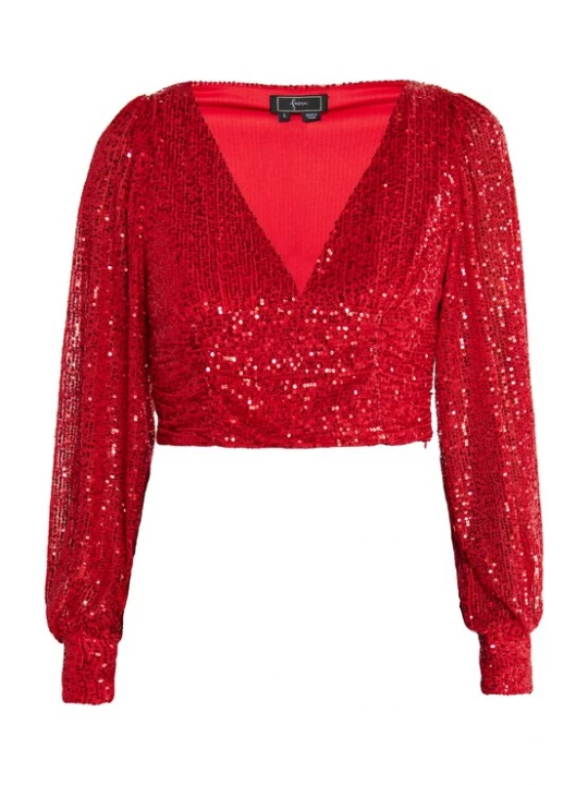 Foto van product faina Shirt 'Nascita' rood