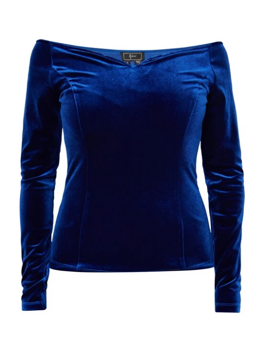 Foto van product faina Shirt royal blue / koningsblauw