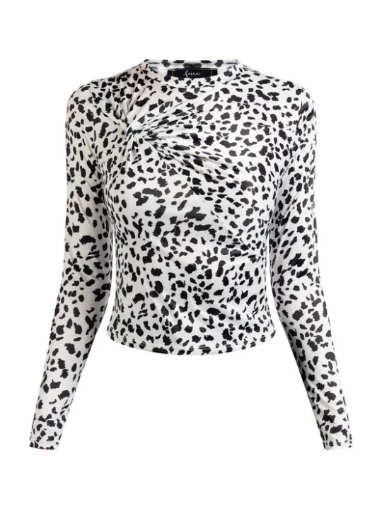 Foto van product faina Shirt zwart / wit