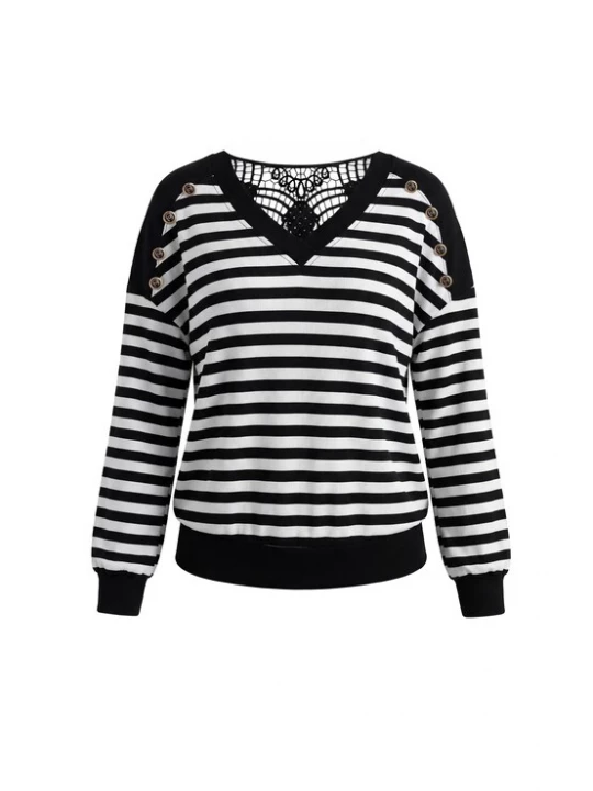 Foto van product faina Shirt zwart / wit