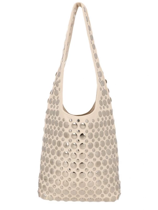 Foto van product faina Shopper lichtbeige / zilver