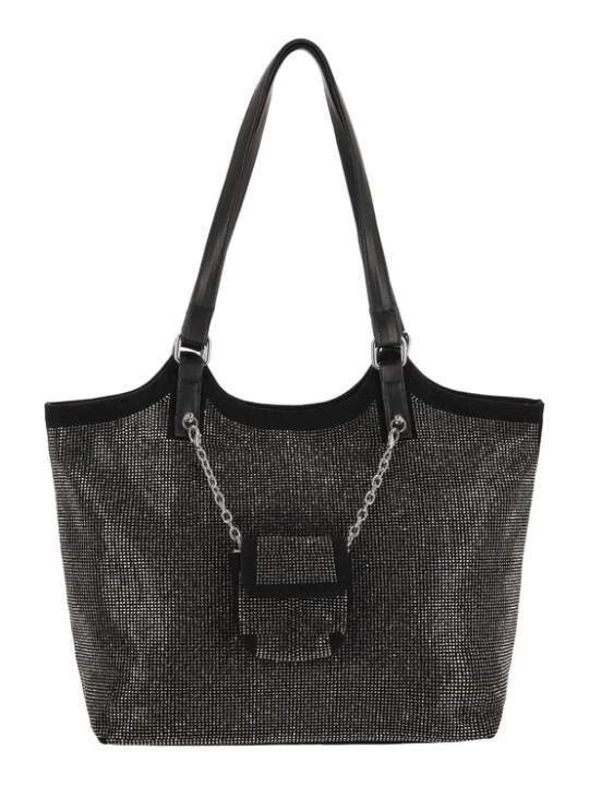 Foto van product faina Shopper zwart / zilver