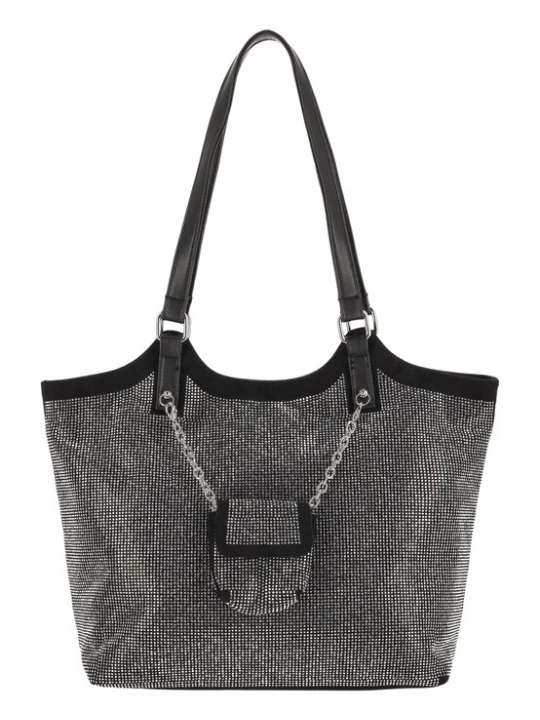 Foto van product faina Shopper zwart / zilver