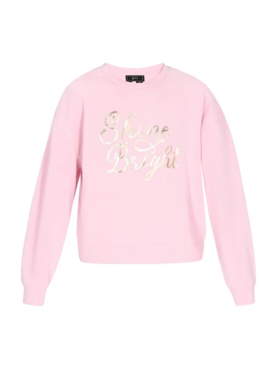 Foto van product faina Sweatshirt 'Fashion Look' goud / rosa